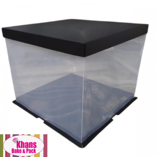 BOX CLEAR + LID 30*30*25CM BOX CLEAR + LID 30*30*25CM